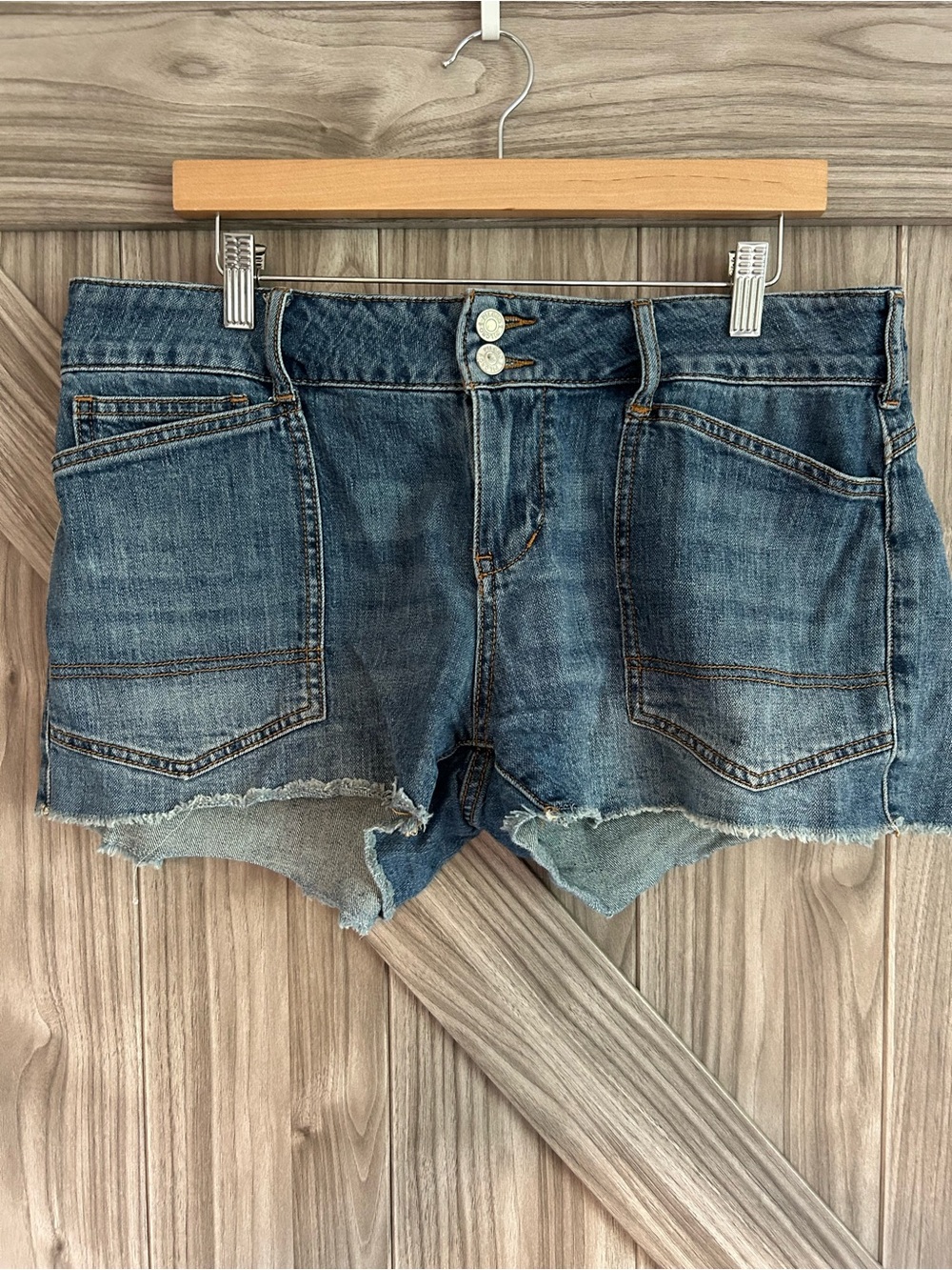 Anthropologie Pilcro The Wanderer Denim Cutoff Shorts - Size 29